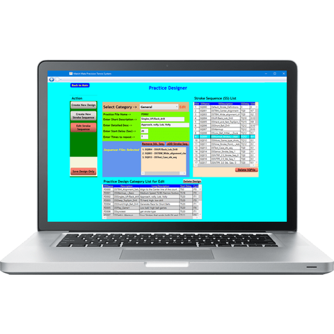 Match Mate Precision Tennis System Partner Tennis Ball Machine TBM-400