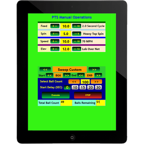 Match Mate Precision Tennis System Tennis Ball Machine TBM-300