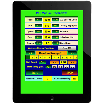 Match Mate Precision Tennis System Tennis Ball Machine TBM-300