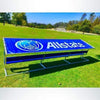 Image of PEVO 21' Covered Bench with Backrest TBC-21PC