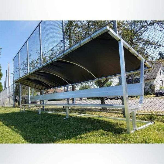 PEVO 21' Covered Bench with Backrest TBC-21PC