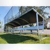 Image of PEVO 21' Covered Bench with Backrest TBC-21PC