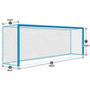Image of PEVO Hexagonal 4mm HTPP Soccer Nets