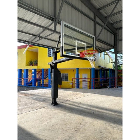 Porter 72” x 42” Glass Big Shot Pro Basketball Hoop 9572