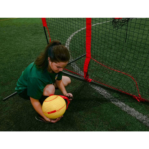 Powernet 16x10 Ft Soccer Goal Combo Barrier 1214