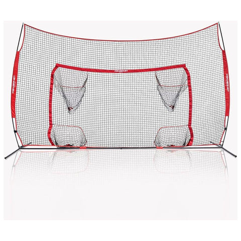 Powernet 16x10 Ft Soccer Goal Combo Barrier 1214