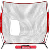 Image of Powernet 7x7 FT Pitch-Thru Protection Screen for Softball 49 SQFT Barrier 1090