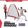 Image of Powernet A-Frame Baseball Pitching Screen Net 1002
