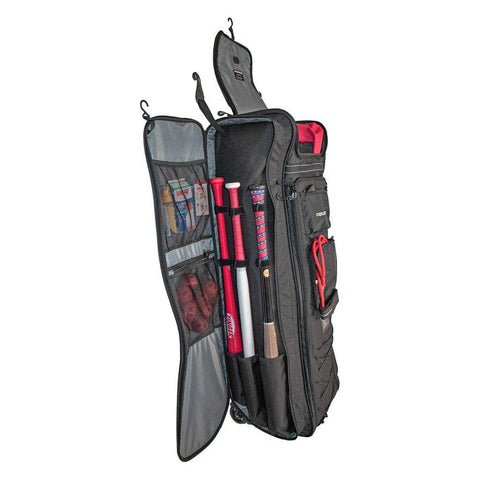 Powernet All Gear Transporter Rolling Baseball Equipment Bag for Coaches B007