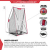 Image of Powernet Sideline Trainer 7 x 4 FT Football Kicking Net 1198