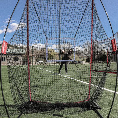 Powernet Sideline Trainer 7 x 4 FT Football Kicking Net 1198