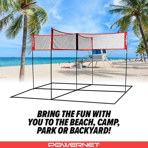 Powernet Volleyball Four Square Net