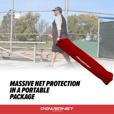 Powernet XL Sports Barrier Net 21.5 x 11.5 FT 1025