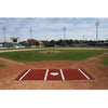 Image of ProMounds 12' x 7' Pro Lined Artificial Turf Softball Batting Mat