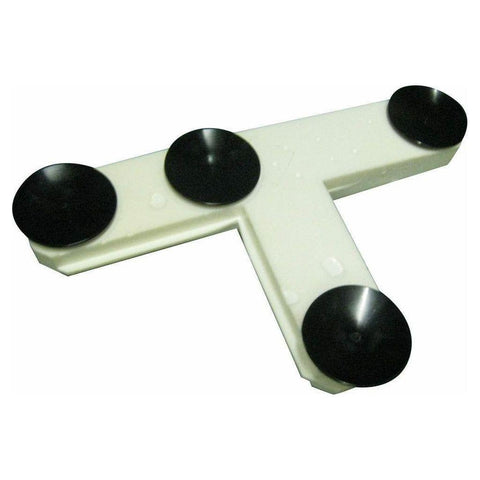 Soft Touch Set of 3 14” Indoor Base Covers W/ Mounting Tees, And Friction Pads IN1400