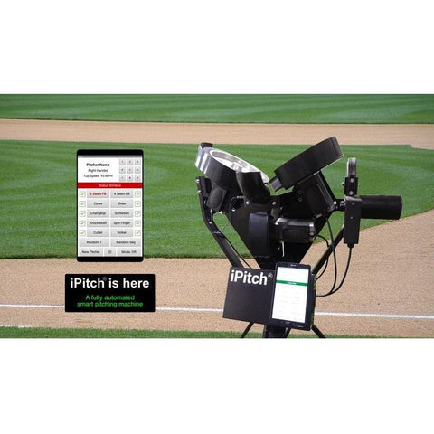 Spinball iPitch Smart Combination Baseball & BB-XL 3 Wheel Pitching Machine IPC3