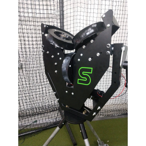 Spinball Spinny Mini 3 Wheel Baseball Pitching Machine SM3BB