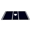 Image of Trigon 6' x 12' Pro Turf Colored Home Plate Lined Batting Mats