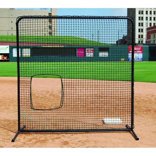 Trigon 7’ x 7’ ProCage ‘Black Series’ Softball Pitching Screen BSL77SB
