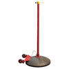 Image of Trigon Sports Volleyball 24" Standard Base & Pole VBSTD180