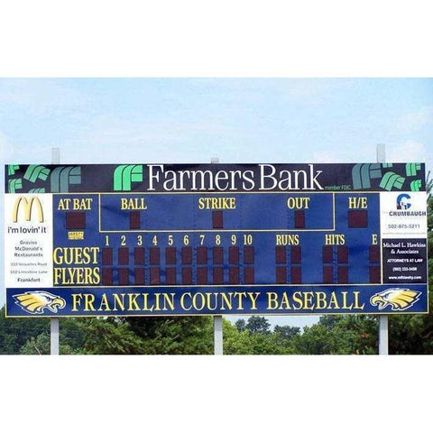 Varsity Scoreboards 3328 Baseball/Softball Scoreboard