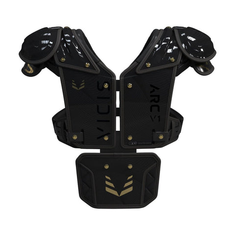 Vicis ARC_V1 Elite Shoulder Pads with Attached Back Pad- All Purpose