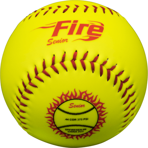 Baden Fire Senior Slowpitch Softball (Dozen) SPFIRESEN-01