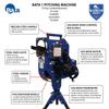 Image of BATA 1 Baseball Pitching Machine PM Bata B1 BB 10