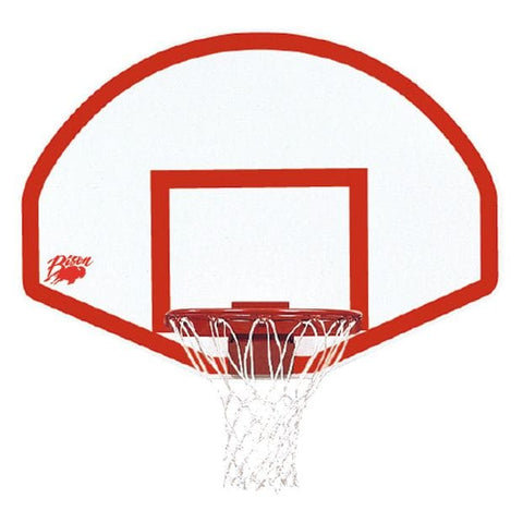 Bison 39" x 54" Dura Steel Fan-Shaped Playground Backboard BA495