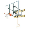 Image of Bison Adjustable Glass Wall Mounted Basketball Hoop