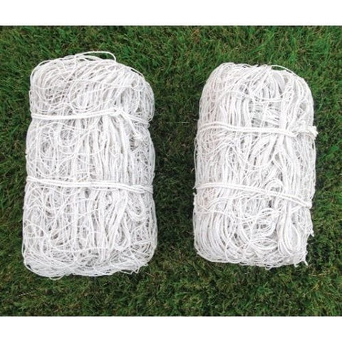 Blazer Athletic Twisted Knot Polyethylene White Soccer Nets 3833