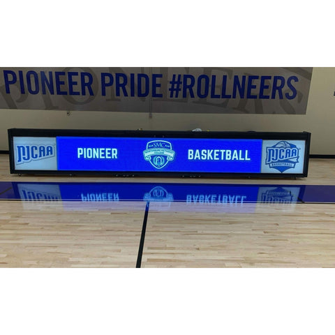 Boostr Displays 16ft. Crystal LED Series w/ 3ft. Backlit Signs Scoring Table