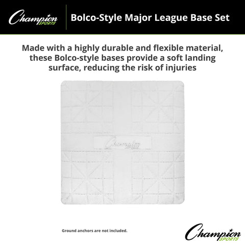 Champion Sports Bolco Style Major League Base Set MLB175SET