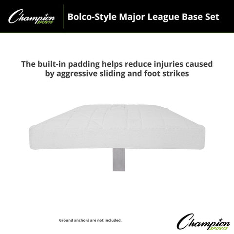 Champion Sports Bolco Style Major League Base Set MLB175SET