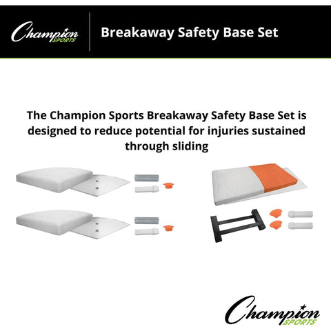 Champion Sports Breakaway Safety Base Set M1010SET