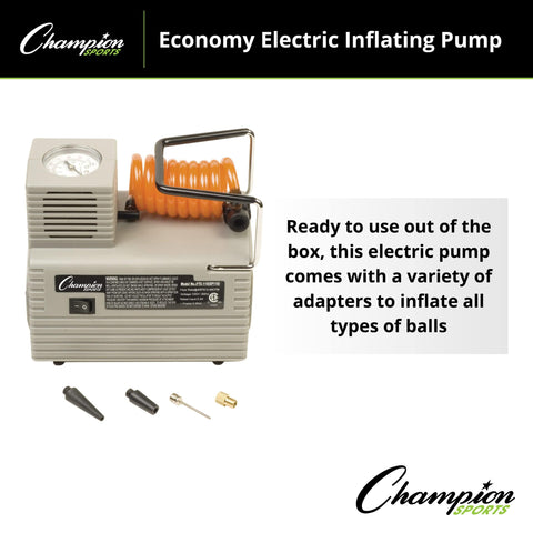 Champion Sports Economy Electric Inflating Pump EP110