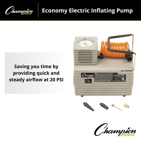 Champion Sports Economy Electric Inflating Pump EP110