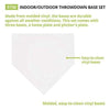 Image of Champion Sports Indoor / Outdoor Throwdown Base Set White 97W