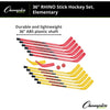 Image of Champion Sports Rhino Hockey Set 36" L Shaft HS36SET