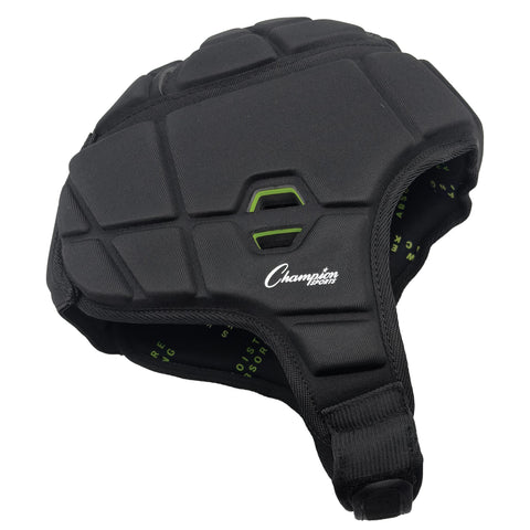 Champion Sports Soft Shell Flag Football Helmet (Black)