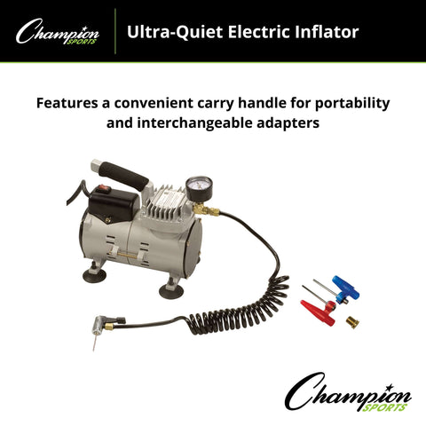 Champion Sports Ultra-Quiet Electric Inflator EP6000