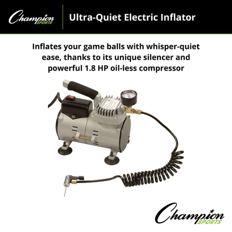 Champion Sports Ultra-Quiet Electric Inflator EP6000
