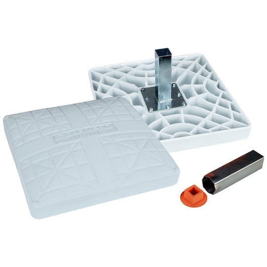 Champro 15" X 15" X 3" Pro Style Impact Base Set, White, Set of 3 B002S