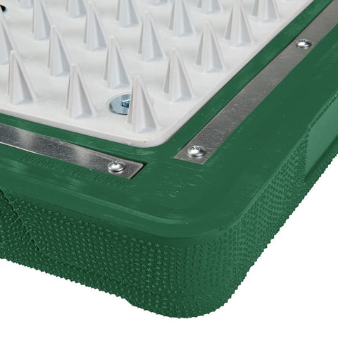 Champro 15" x 30" x 3.5" The Spyder Turf Double First Base (Green) B004DSKY