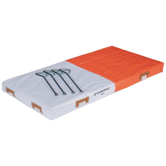 Champro 28" X 14" X 2" PVC Quilted Double First Base B017