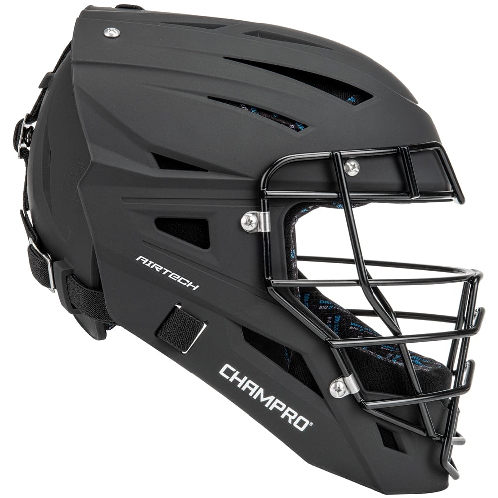 Champro HX Boss Matte Catcher's Mask, Black / L