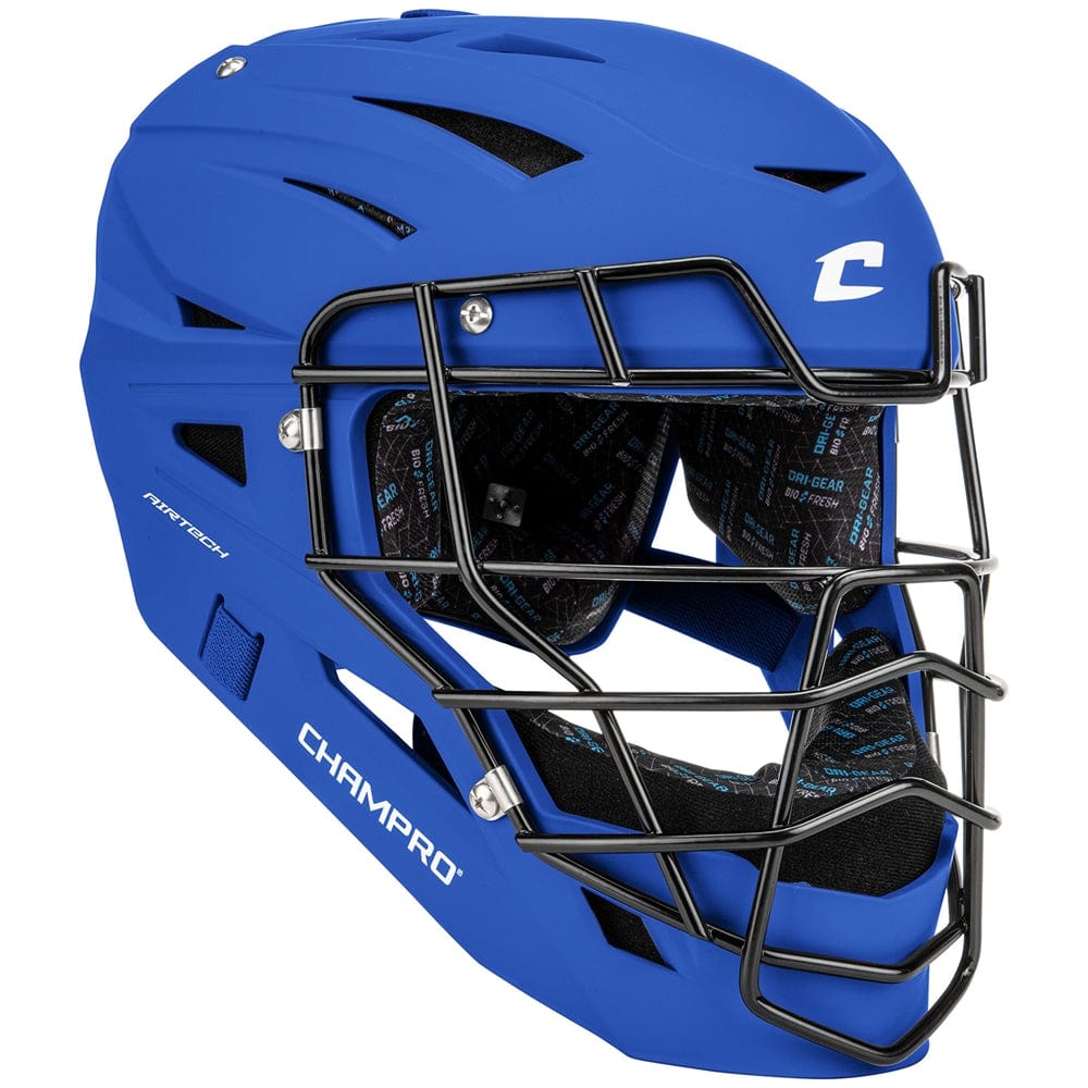 Champro HX Boss Matte Catcher's Mask, Black / L