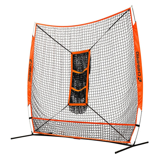 Champro MVP Portable Training Net With TZ3 Training Zone - 7' X 7' NB35