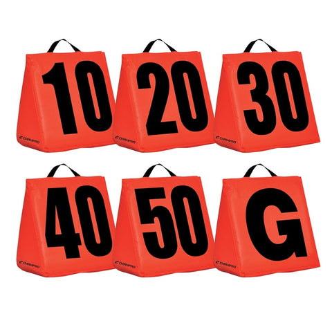 Champro Solid Weighted Football Yard Markers A102S