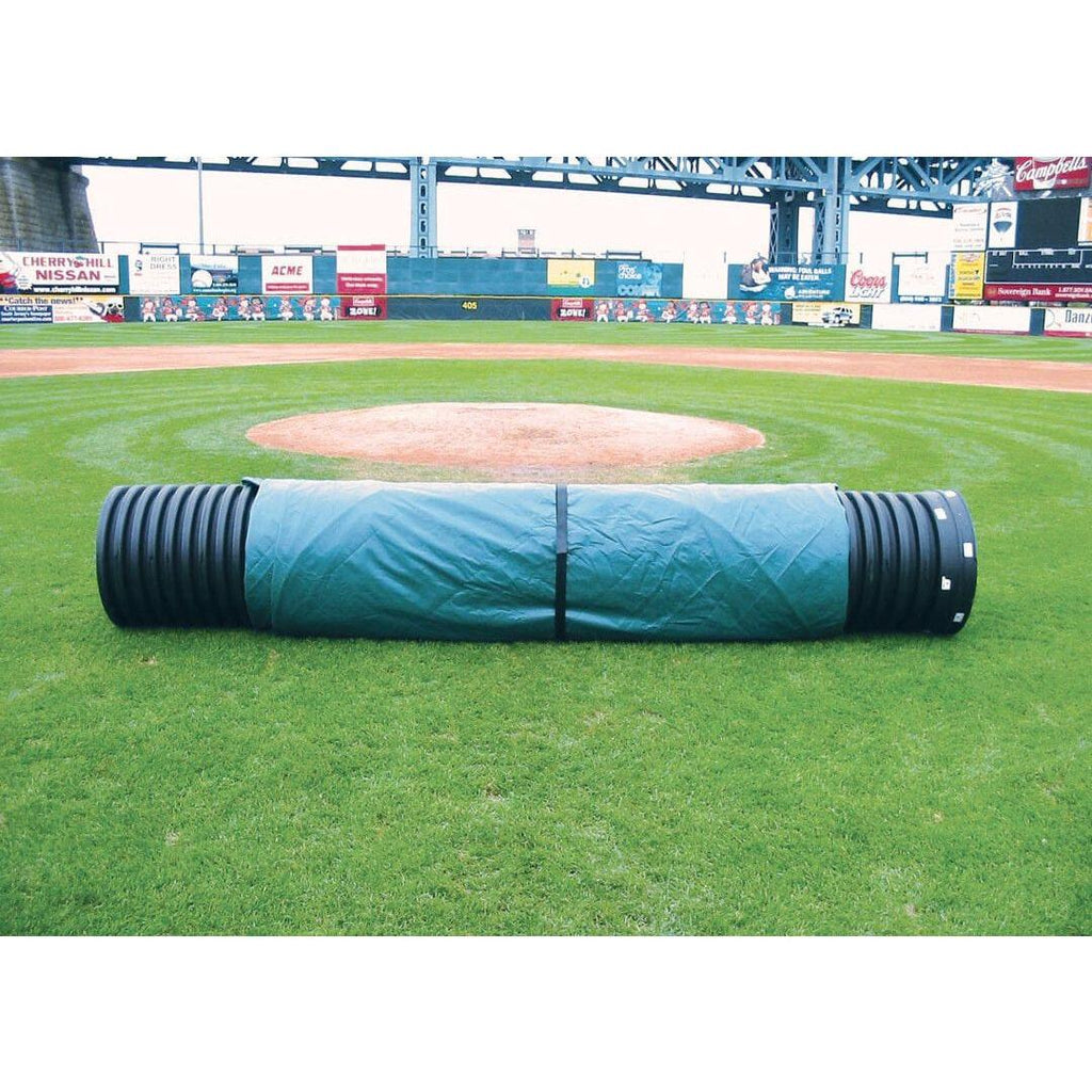 tarp on baseball field Coversports FieldSaver Field Tarp Roller – Pro Sports Equip